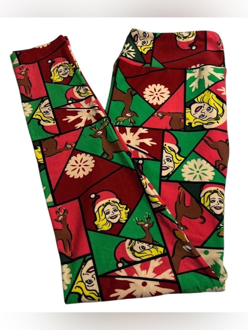 LuLaRoe Christmas Holiday Leggings - One Size